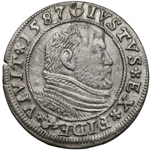 Prusy, Jerzy Fryderyk, Grosz Królewiec 1587 - rzadki