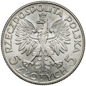 Head of a Woman 5 zlotys 1933