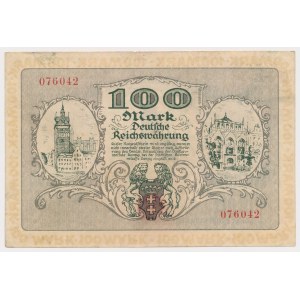 Gdansk, 100 marks 1922