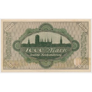 Gdansk, 1,000 marks 1923