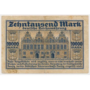 Gdansk, 10,000 marks 1923