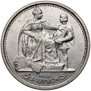 Konstytucja 5 złotych 1925 - 100 perełek
