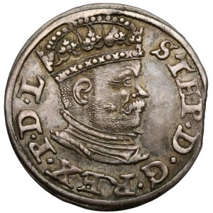 Stefan Batory, Trojak Riga 1586