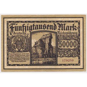 Gdańsk, 50.000 marek 1923