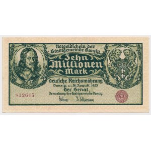 Gdansk, 10 million marks 1923 - no series