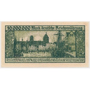 Gdansk, 10 million marks 1923 - no series