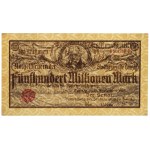 Gdansk, 50 million mark 1923 - gray-purple print