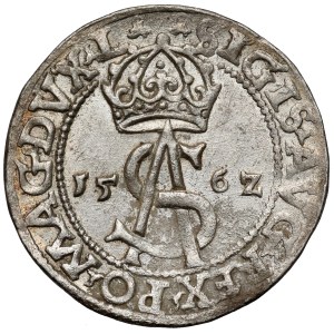 Sigismund II Augustus, Vilnius Troika 1562 - large Pogon