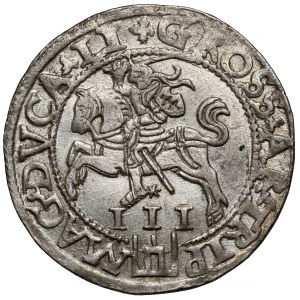 Sigismund II Augustus, Vilnius Troika 1562 - large Pogon