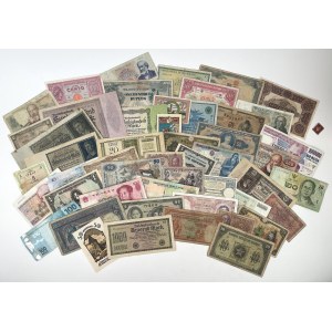 Zestaw banknotów MIX ŚWIAT (50szt)