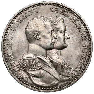 Saxony-Weimar-Eisenach, 3 marks 1915-A