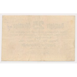 Gdansk, 25 fenig 1923 - november - RARE