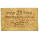 Gdansk, 25 fenig 1923 - november - RARE