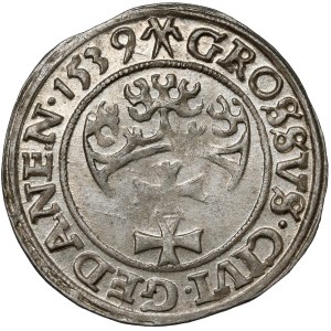Sigismund I the Old, Grosz Gdańsk 1539 - beautiful