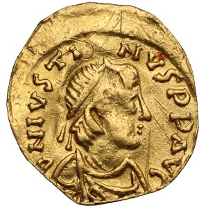 Justin I (518-527 A.D.) Tremissis, Constantinople
