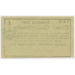Danzica, Danziger Elektrische Strassenbahn, 1 Goldpfennig