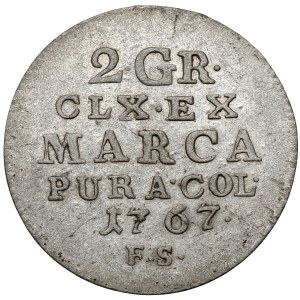 Poniatowski, Half Gilt 1767 FS - PRUSKY forgery