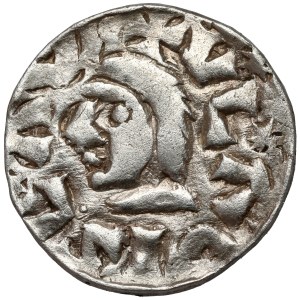 Ladislaus I Herman, Denar of Cracow - with a star