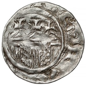 Ladislaus I Herman, Denar of Cracow - with a star