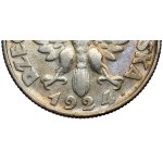 Woman and ears 2 zlote 1924 - letter H