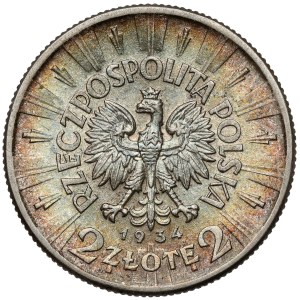 Piłsudski 2 złote 1934