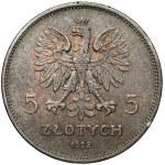 Nike 5 zlotys 1928 unmarked, Brussels