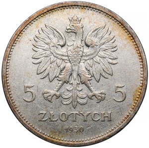 Sztandar 5 złotych 1930 - GŁĘBOKI