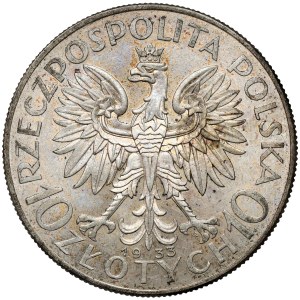 Head of a Woman 10 zlotys 1933