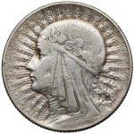 Head of a Woman 5 zlotych 1932 with sign, Warsaw - rare
