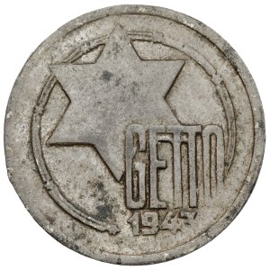 Ghetto Lodz, 5 marks 1943 Mg