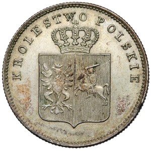 Powstanie Listopadowe, 2 złote 1831 KG - ZLOTE - RZADKOŚĆ w PIĘKNYM STANIE