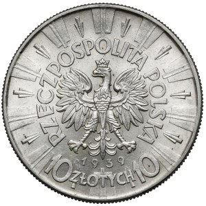 Pilsudski 10 zlotys 1939