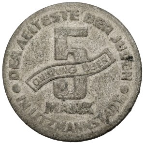 Ghetto Lodz, 5 marks 1943 Mg