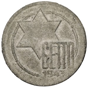 Ghetto Lodz, 5 marks 1943 Mg