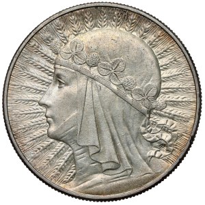 Head of a Woman 10 zlotys 1933