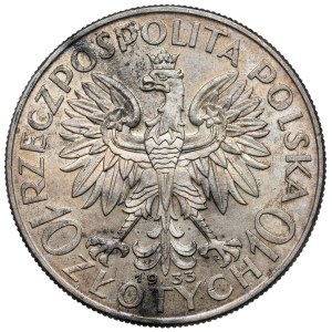 Head of a Woman 10 zlotys 1933