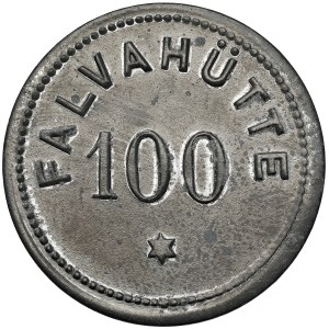 Swietochlowice, Falva smelter [Falva Hütte], 100 fenig = 1 mark