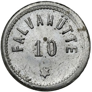 Swietochlowice, Falva smelter [Falva Hütte], 10 fenigs