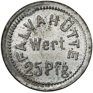 Swietochlowice, Falva smelter [Falva Hütte], 25 fenigs