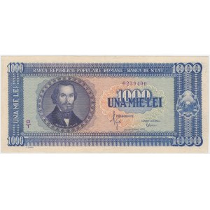 Romania, 1,000 Lei 1950