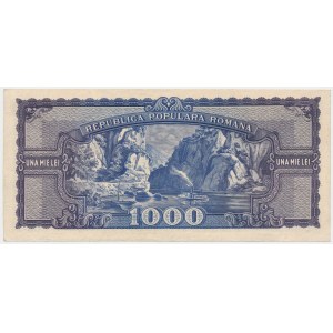 Romania, 1,000 Lei 1950