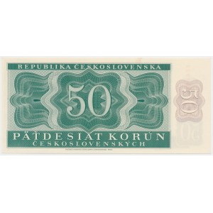 Tschechoslowakei, 50 Korun 1950