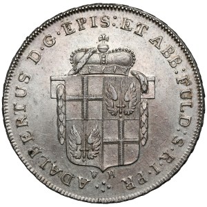 Fulda, Adalbert III von Harstal, 1/2 thaler 1796 VH