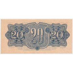 Czechoslovakia, 20 Korun 1944