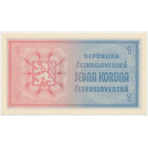 Czechoslovakia, 1 Koruna (1946)