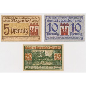 Nowy Dwor Gdanski (Tiegenhof), 5, 10 and 50 fenig 1920 - set (3pcs)