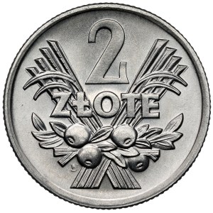 2 zloty 1970 - small date
