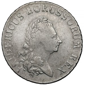 Śląsk, Fryderyk II Wielki, Talar 1786-B, Wrocław