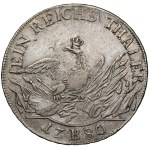 Śląsk, Fryderyk II Wielki, Talar 1780-B, Wrocław