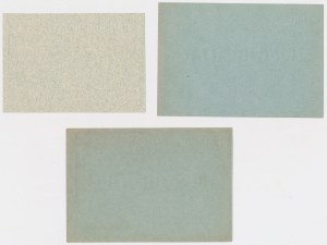 Tczew (Dirschau), 5 i 2x 20 marek 1918 - zestaw (3szt)